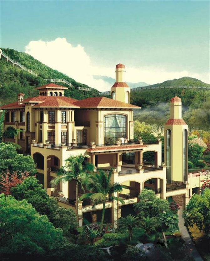 桃源居首府別墅新室內軟裝設計動態