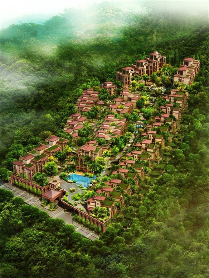 深圳大南山紫園別墅新室內軟裝設計動態