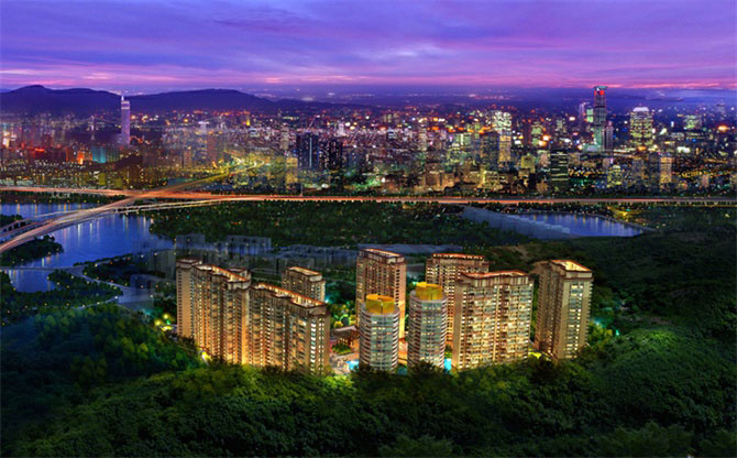 蘭江山第花園豪宅室內軟裝設計動態