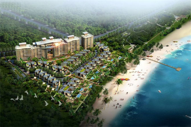 深圳大鵬龍岐灣1號別墅室內軟裝設計動態