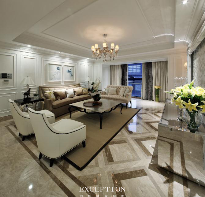 家居設計中，色彩搭配協調可提升整個空間的品味！-別墅設計,軟裝設計,室內設計,豪宅設計,深圳例外軟裝設計公司