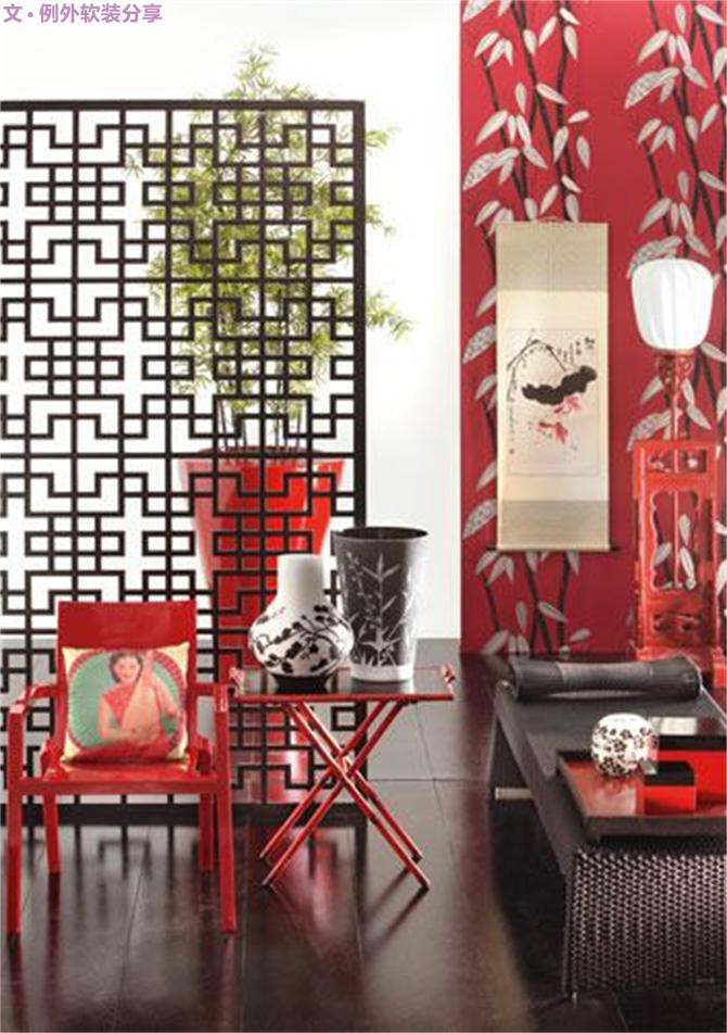 屏風(fēng)穿越千年的古韻馨香之軟裝設(shè)計(jì)搭配-別墅設(shè)計(jì),軟裝設(shè)計(jì),室內(nèi)設(shè)計(jì),豪宅設(shè)計(jì),深圳例外軟裝設(shè)計(jì)公司