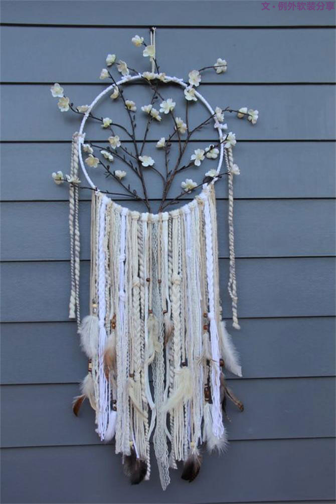 從沒(méi)見(jiàn)過(guò)這樣的捕夢(mèng)網(wǎng)，掛起來(lái)的安眠藝術(shù)！-別墅設(shè)計(jì),軟裝設(shè)計(jì),室內(nèi)設(shè)計(jì),豪宅設(shè)計(jì),深圳例外軟裝設(shè)計(jì)公司