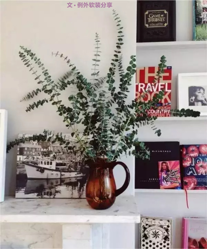 【例外.花箋記】尤加利，花藝界的百搭神葉-別墅設計,軟裝設計,室內設計,豪宅設計,深圳例外軟裝設計公司