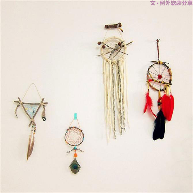 從沒(méi)見(jiàn)過(guò)這樣的捕夢(mèng)網(wǎng)，掛起來(lái)的安眠藝術(shù)！-別墅設(shè)計(jì),軟裝設(shè)計(jì),室內(nèi)設(shè)計(jì),豪宅設(shè)計(jì),深圳例外軟裝設(shè)計(jì)公司