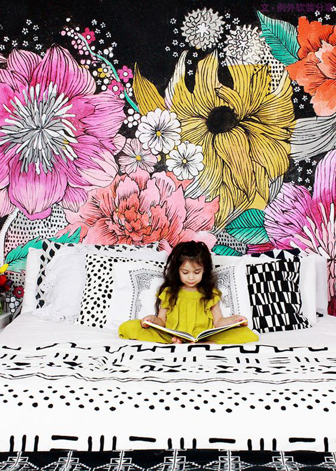 你家墻面還在留白？現在都流行這么玩，美爆了！-別墅設計,軟裝設計,室內設計,豪宅設計,深圳例外軟裝設計公司