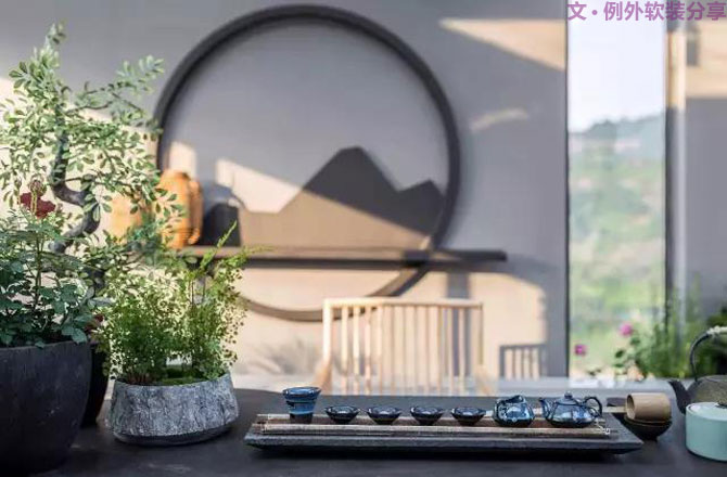 這才是新中式風格該有的樣子，中國人真正的品！-別墅設計,軟裝設計,室內設計,豪宅設計,深圳例外軟裝設計公司