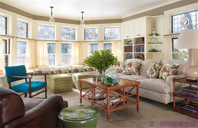 家里用了這些窗戶設計法，想不潮都不行！-別墅設計,軟裝設計,室內設計,豪宅設計,深圳例外軟裝設計公司