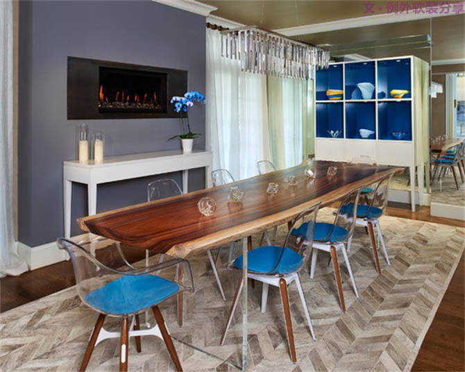 這些餐桌設計得太美了，絕對值得一看！-別墅設計,軟裝設計,室內設計,豪宅設計,深圳例外軟裝設計公司