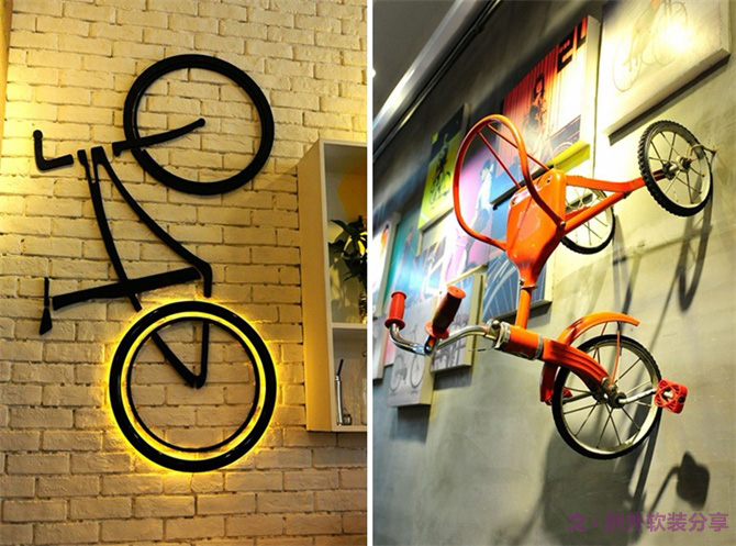 冬季不騎的自行車這么做，裝飾出行兩不誤-別墅設計,軟裝設計,室內設計,豪宅設計,深圳例外軟裝設計公司