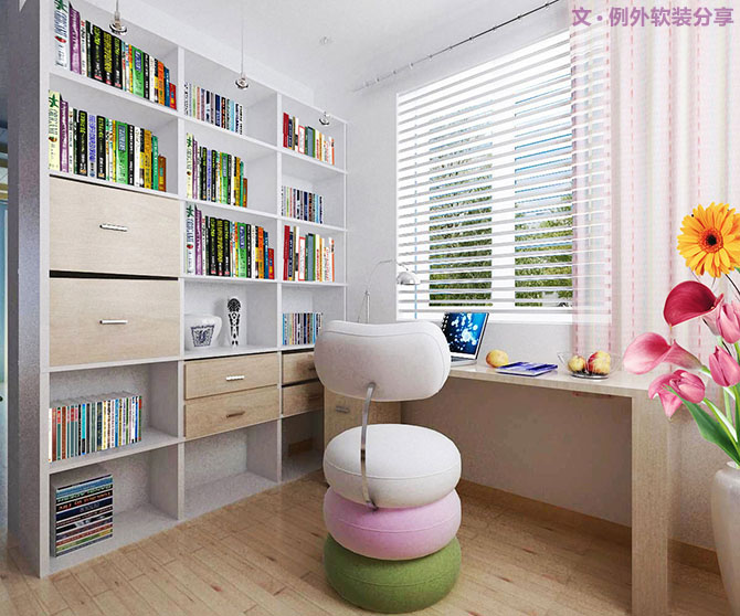 有種書房設(shè)計(jì)，叫做不用一絲不茍！-別墅設(shè)計(jì),軟裝設(shè)計(jì),室內(nèi)設(shè)計(jì),豪宅設(shè)計(jì),深圳例外軟裝設(shè)計(jì)公司