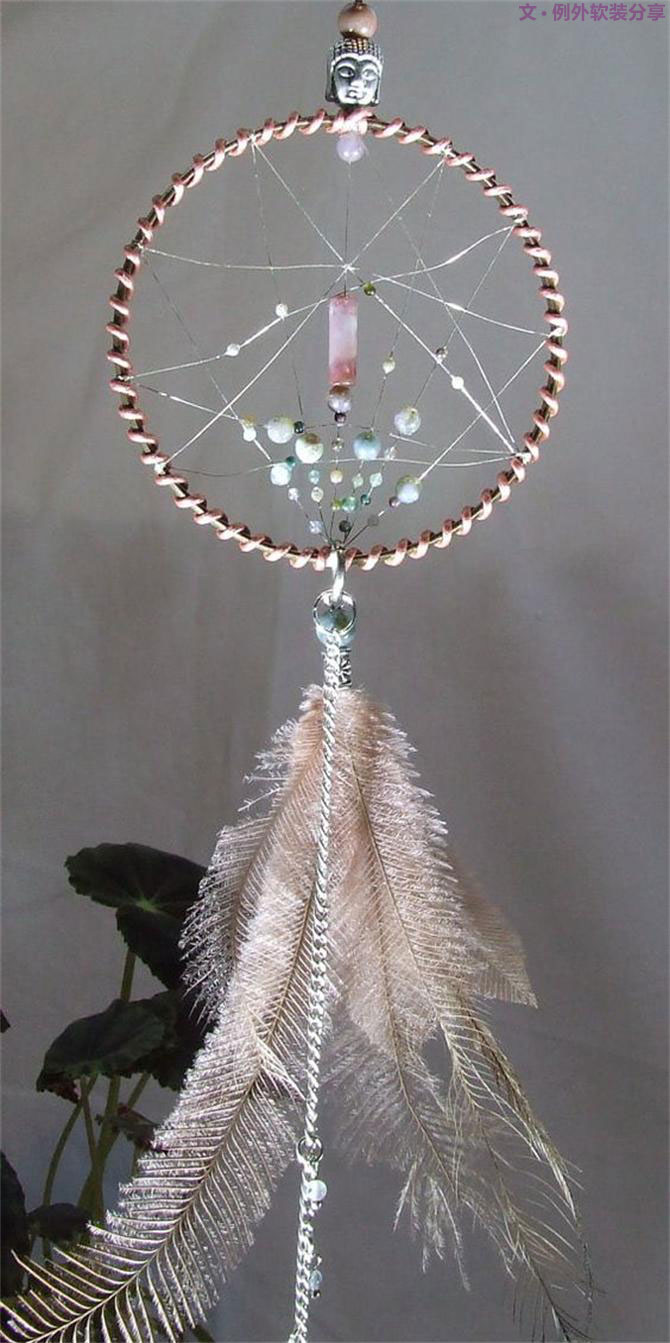 從沒(méi)見(jiàn)過(guò)這樣的捕夢(mèng)網(wǎng)，掛起來(lái)的安眠藝術(shù)！-別墅設(shè)計(jì),軟裝設(shè)計(jì),室內(nèi)設(shè)計(jì),豪宅設(shè)計(jì),深圳例外軟裝設(shè)計(jì)公司