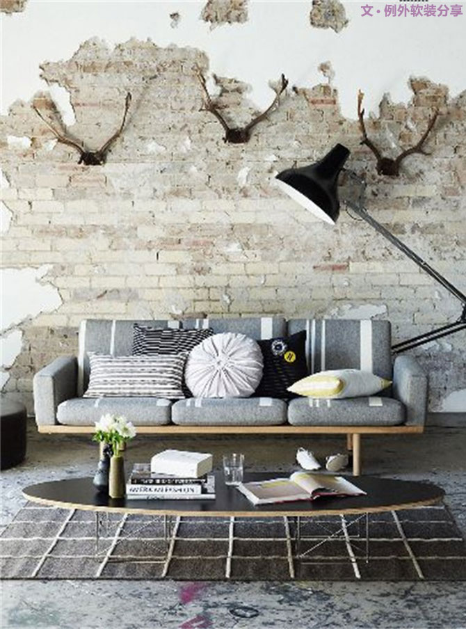 水泥墻已經被設計師玩壞了，下輩子我也要做設計師！-別墅設計,軟裝設計,室內設計,豪宅設計,深圳例外軟裝設計公司