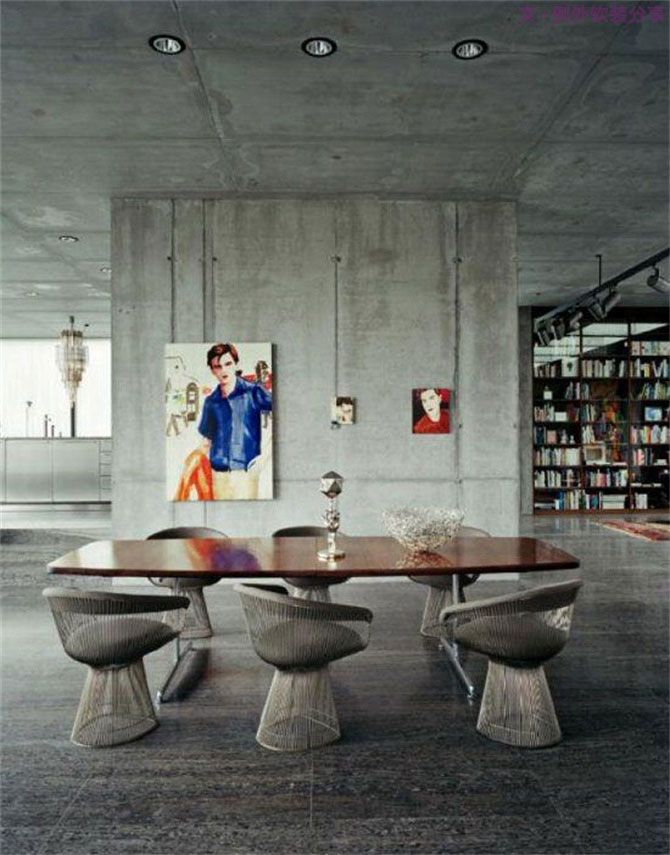 水泥墻已經被設計師玩壞了，下輩子我也要做設計師！-別墅設計,軟裝設計,室內設計,豪宅設計,深圳例外軟裝設計公司