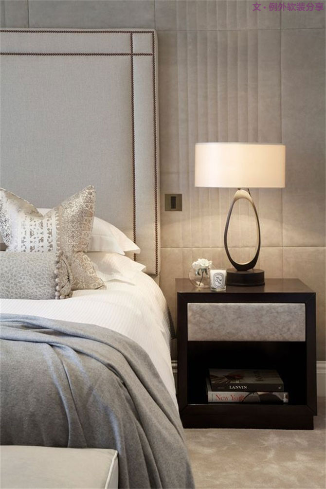 床頭怎能少了“她”，需要了解的太多了！-別墅設計,軟裝設計,室內設計,豪宅設計,深圳例外軟裝設計公司