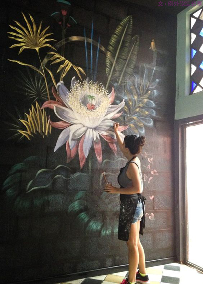 你家墻面還在留白？現在都流行這么玩，美爆了！-別墅設計,軟裝設計,室內設計,豪宅設計,深圳例外軟裝設計公司