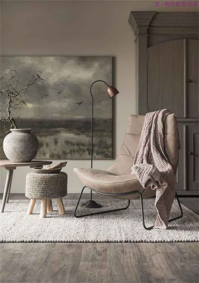 絕色搭配！這才是高級灰應(yīng)有的姿態(tài)！-別墅設(shè)計,軟裝設(shè)計,室內(nèi)設(shè)計,豪宅設(shè)計,深圳例外軟裝設(shè)計公司