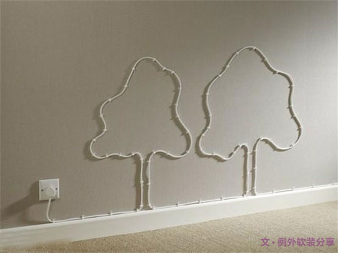 大膽裸露電線，讓它成為一道風(fēng)景線！-別墅設(shè)計(jì),軟裝設(shè)計(jì),室內(nèi)設(shè)計(jì),豪宅設(shè)計(jì),深圳例外軟裝設(shè)計(jì)公司