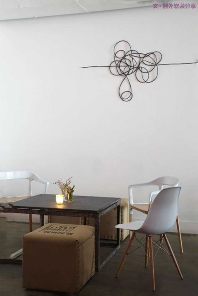 大膽裸露電線，讓它成為一道風(fēng)景線！-別墅設(shè)計(jì),軟裝設(shè)計(jì),室內(nèi)設(shè)計(jì),豪宅設(shè)計(jì),深圳例外軟裝設(shè)計(jì)公司