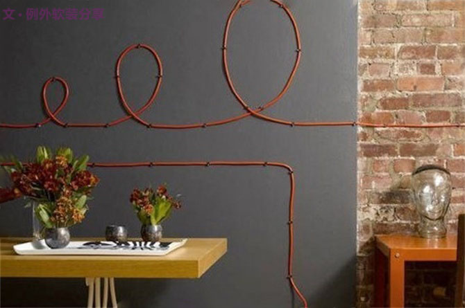 大膽裸露電線，讓它成為一道風(fēng)景線！-別墅設(shè)計(jì),軟裝設(shè)計(jì),室內(nèi)設(shè)計(jì),豪宅設(shè)計(jì),深圳例外軟裝設(shè)計(jì)公司