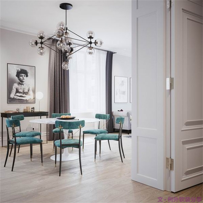 Mitar Mrkela設(shè)計(jì)師打造優(yōu)雅復(fù)古公寓-別墅設(shè)計(jì),軟裝設(shè)計(jì),室內(nèi)設(shè)計(jì),豪宅設(shè)計(jì),深圳例外軟裝設(shè)計(jì)公司