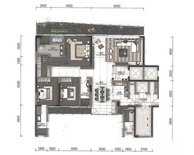 漢京九榕臺新別墅室內(nèi)軟裝設(shè)計(jì)動(dòng)態(tài)-別墅設(shè)計(jì),軟裝設(shè)計(jì),室內(nèi)設(shè)計(jì),豪宅設(shè)計(jì),深圳例外軟裝設(shè)計(jì)公司