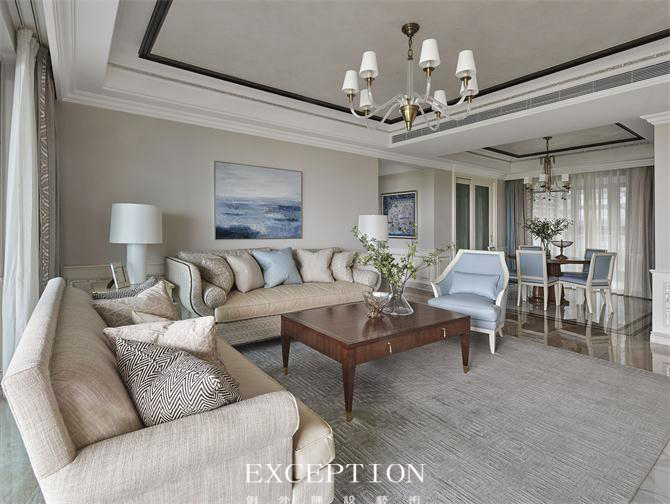 家居設計中，色彩搭配協調可提升整個空間的品味！-別墅設計,軟裝設計,室內設計,豪宅設計,深圳例外軟裝設計公司