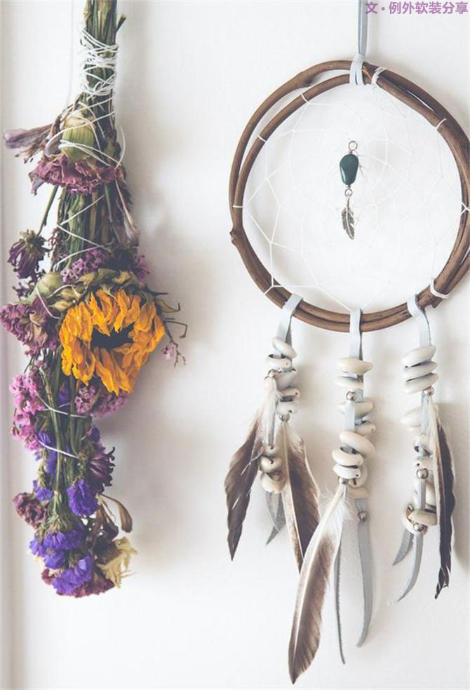 從沒(méi)見(jiàn)過(guò)這樣的捕夢(mèng)網(wǎng)，掛起來(lái)的安眠藝術(shù)！-別墅設(shè)計(jì),軟裝設(shè)計(jì),室內(nèi)設(shè)計(jì),豪宅設(shè)計(jì),深圳例外軟裝設(shè)計(jì)公司