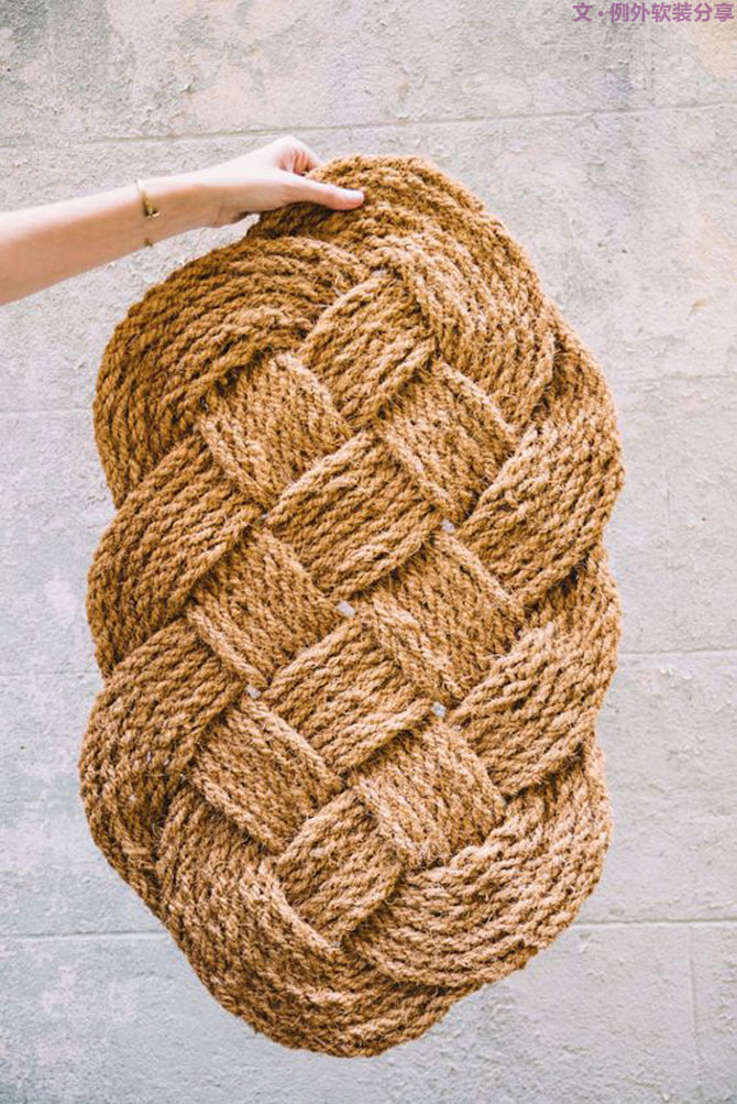 麻繩不止于捆扎，還有這么多用處，腦洞大開！-別墅軟裝設計,軟裝設計,室內軟裝設計,豪宅設計,深圳例外軟裝設計公司