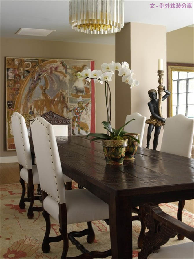 這些餐桌設計得太美了，絕對值得一看！-別墅設計,軟裝設計,室內設計,豪宅設計,深圳例外軟裝設計公司