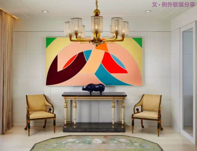 你的房子為什么土？因?yàn)樯倭艘环@樣的藝術(shù)畫-別墅設(shè)計(jì),軟裝設(shè)計(jì),室內(nèi)設(shè)計(jì),豪宅設(shè)計(jì),深圳例外軟裝設(shè)計(jì)公司