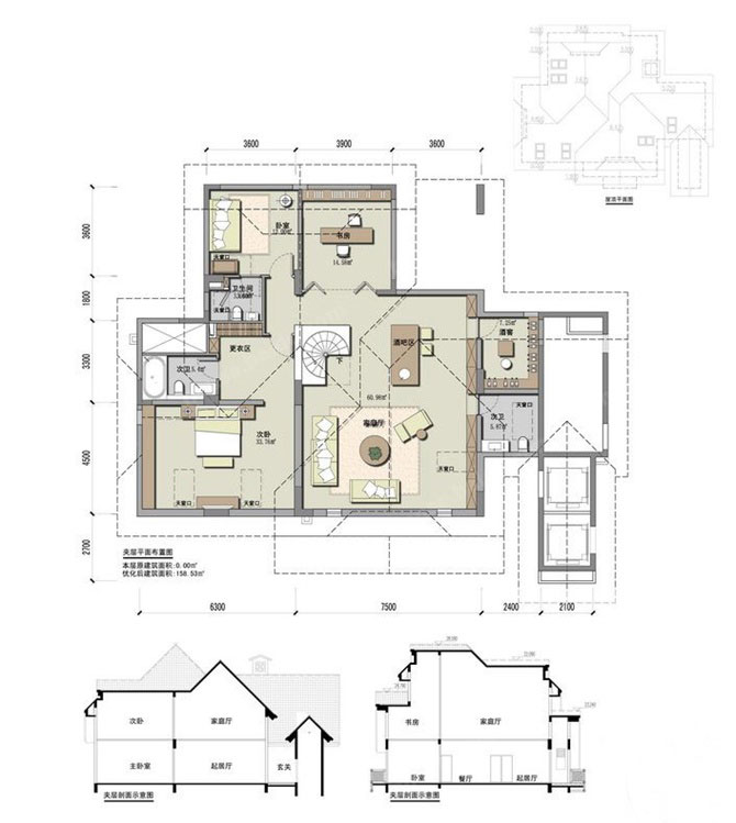 東部華僑城天麓新別墅室內設計動態(tài)-別墅設計,軟裝設計,室內設計,豪宅設計,深圳例外軟裝設計公司