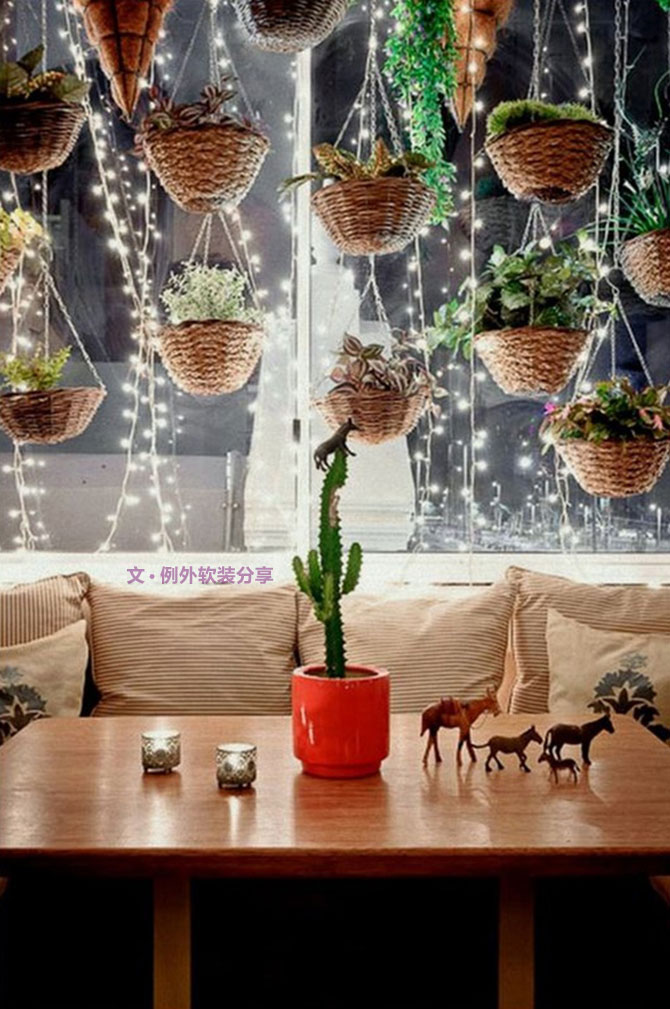 這種任性的綠植新玩法，你值得一試！-別墅設(shè)計,軟裝設(shè)計,室內(nèi)設(shè)計,豪宅設(shè)計,深圳例外軟裝設(shè)計公司