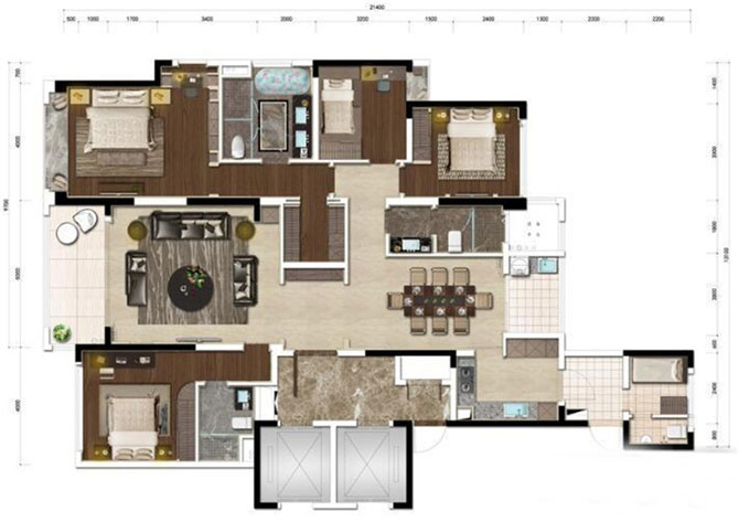 深圳灣公館復式豪宅室內軟裝設計新動態-別墅設計,軟裝設計,室內設計,豪宅設計,深圳例外軟裝設計公司