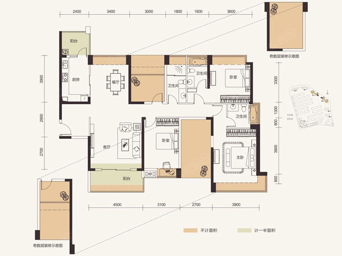 金眾金域半山花園別墅軟裝設計新動態-別墅設計,軟裝設計,室內設計,豪宅設計,深圳例外軟裝設計公司