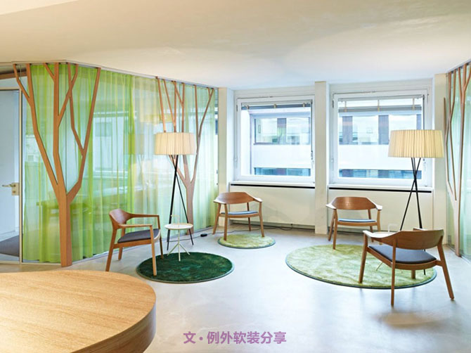 蘇黎世創(chuàng)意設計辦公室，工作再忙也來勁-別墅設計_軟裝設計_室內設計_豪宅設計-深圳例外軟裝設計公司