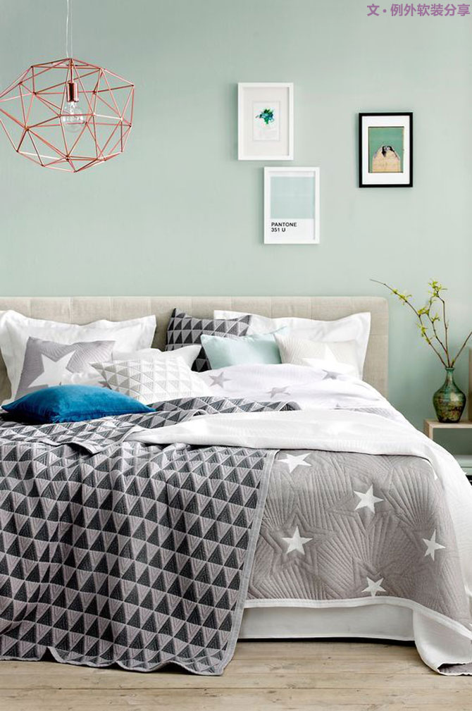 適合熾熱盛夏的室內(nèi)設(shè)計配色，非“她”莫屬！-別墅設(shè)計,軟裝設(shè)計,室內(nèi)設(shè)計,豪宅設(shè)計,深圳例外軟裝設(shè)計公司