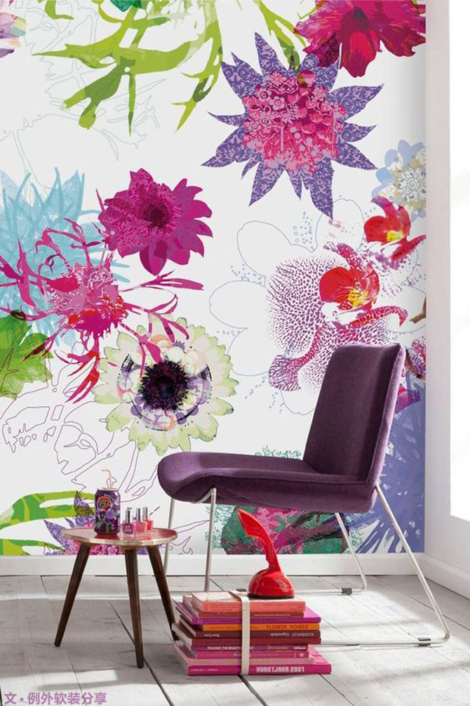 你家墻面還在留白？現在都流行這么玩，美爆了！-別墅設計,軟裝設計,室內設計,豪宅設計,深圳例外軟裝設計公司