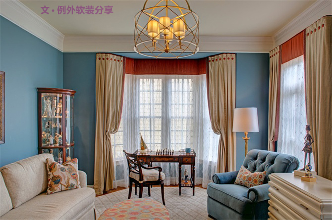 【軟裝設(shè)計(jì)分享】隨處可見(jiàn)的窗簾，怎么能不知道它的歷史-別墅設(shè)計(jì),軟裝設(shè)計(jì),室內(nèi)設(shè)計(jì),豪宅設(shè)計(jì),深圳例外軟裝設(shè)計(jì)公司