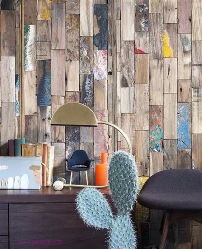 這種墻面裝飾設計，你家敢嘗試？-別墅設計,軟裝設計,室內設計,豪宅設計,深圳例外軟裝設計公司