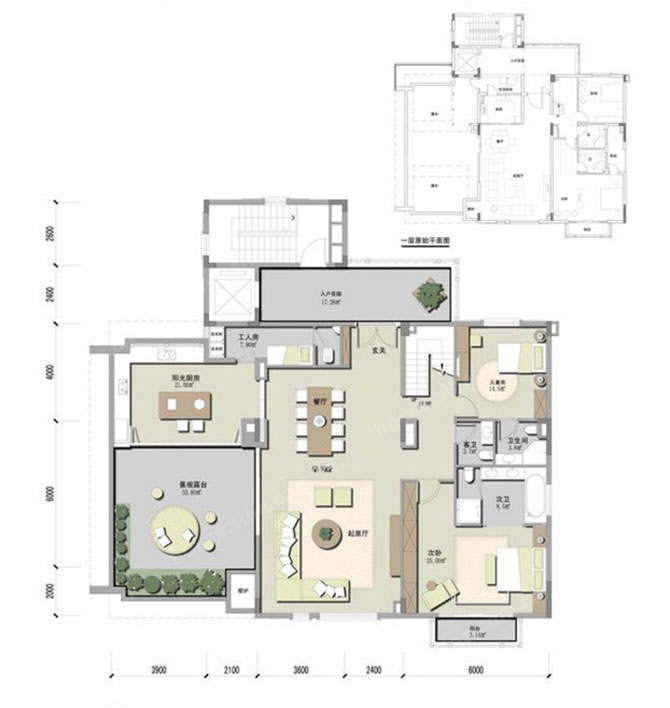 東部華僑城天麓新別墅室內設計動態(tài)-別墅設計,軟裝設計,室內設計,豪宅設計,深圳例外軟裝設計公司