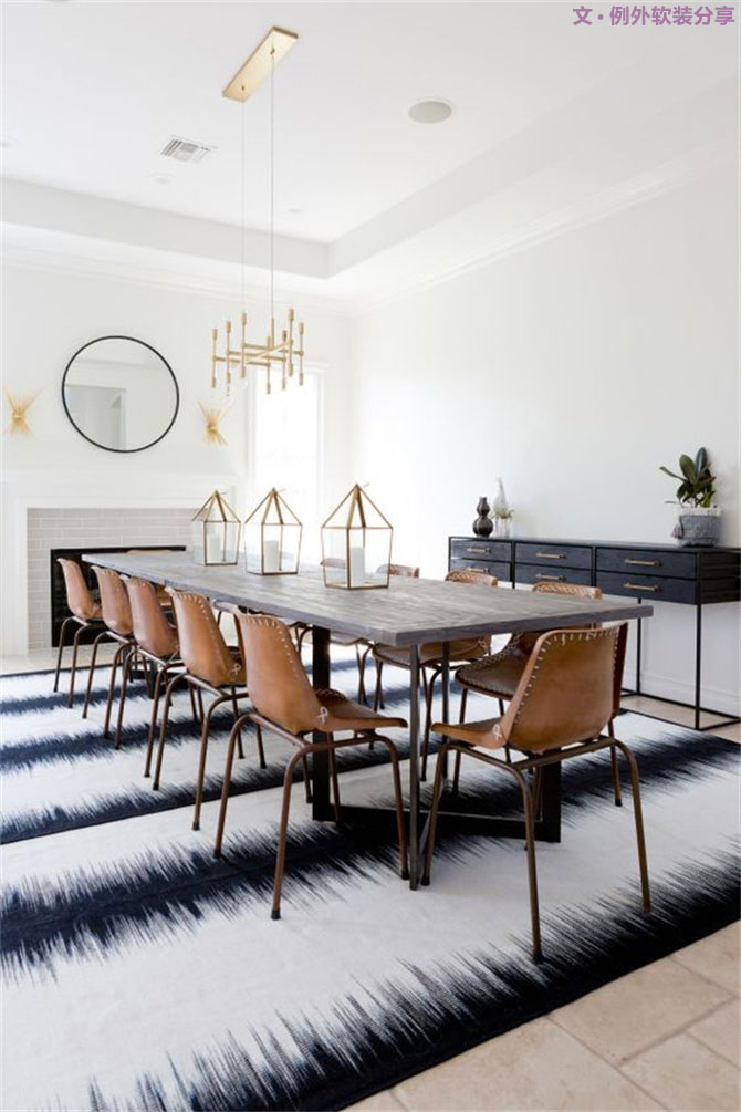 餐廳設(shè)計(jì)成這樣，天天呆這里也不會(huì)膩！-別墅設(shè)計(jì),軟裝設(shè)計(jì),室內(nèi)設(shè)計(jì),豪宅設(shè)計(jì),深圳例外軟裝設(shè)計(jì)公司