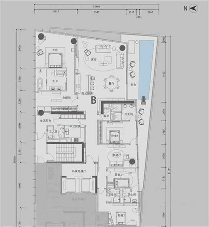 深圳灣一號豪宅室內軟裝設計新動態-別墅設計,軟裝設計,室內設計,豪宅設計,深圳例外軟裝設計公司