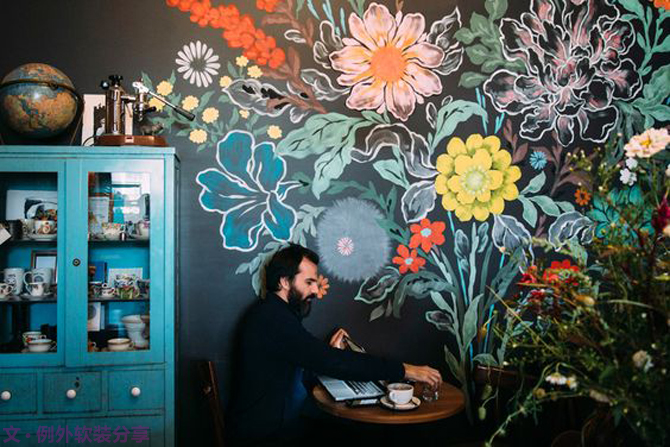 你家墻面還在留白？現在都流行這么玩，美爆了！-別墅設計,軟裝設計,室內設計,豪宅設計,深圳例外軟裝設計公司