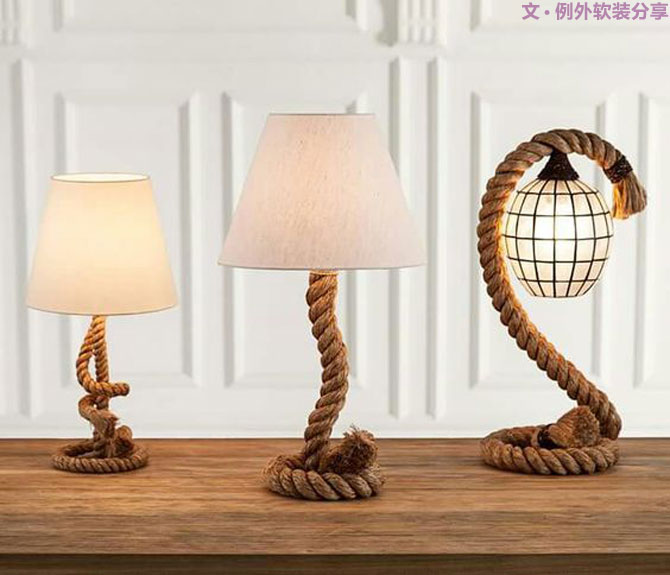 麻繩不止于捆扎，還有這么多用處，腦洞大開！-別墅軟裝設計,軟裝設計,室內軟裝設計,豪宅設計,深圳例外軟裝設計公司