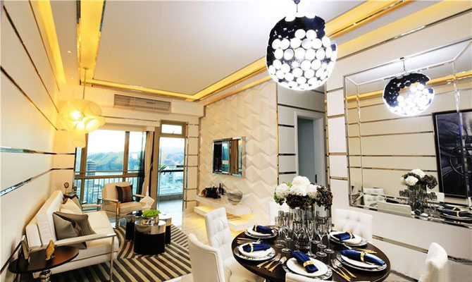 室內軟裝設計--新世界倚山花園溱瀾室內設計動態