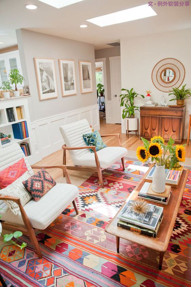 家里裝修太簡單不夠時尚？一張地毯全搞定！-別墅設計,軟裝設計,室內設計,豪宅設計,深圳例外軟裝設計公司