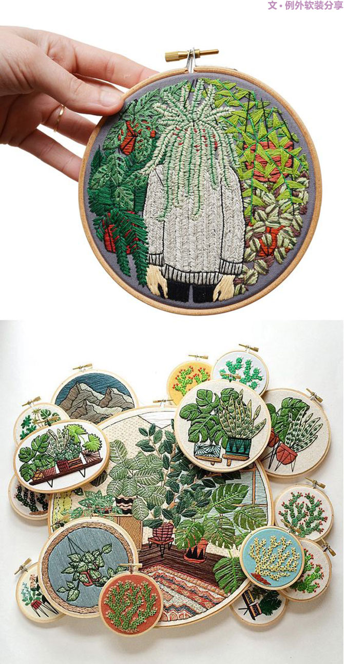 養不活仙人掌，卻硬生生把家里變成了小森林！-別墅軟裝設計,軟裝設計,室內軟裝設計,室內設計,豪宅設計,深圳例外軟裝設計公司