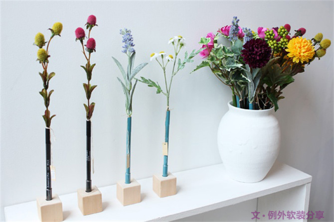 不會插花怎么了？這不是重點，反正這些花器插什么都美！-別墅設計,軟裝設計,室內設計,豪宅設計,深圳例外軟裝設計公司