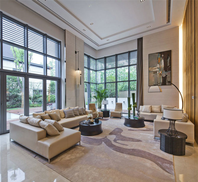 東部華僑城天麓新別墅室內設計動態(tài)-別墅設計,軟裝設計,室內設計,豪宅設計,深圳例外軟裝設計公司